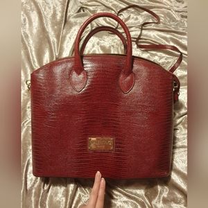 Valentino by Mario Valentino Bravia Bag in Red Saffiano leather Valentino